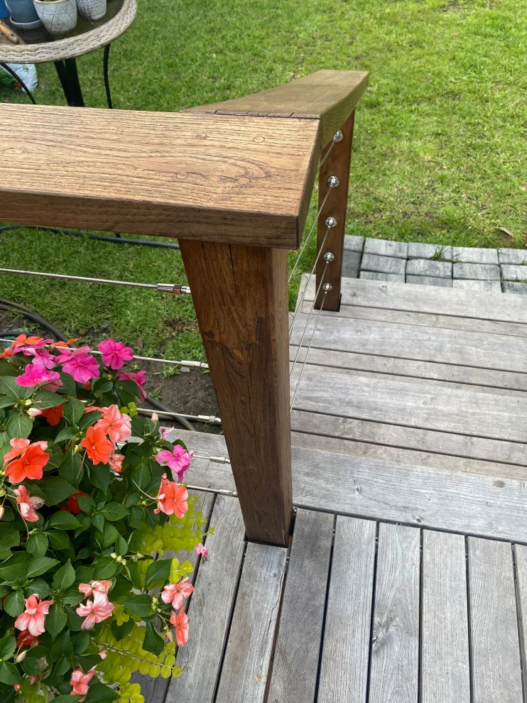 Sassafras Cladding & Black Locust Patio – Mount Pleasant, SC by Robi Decking - Photo 2