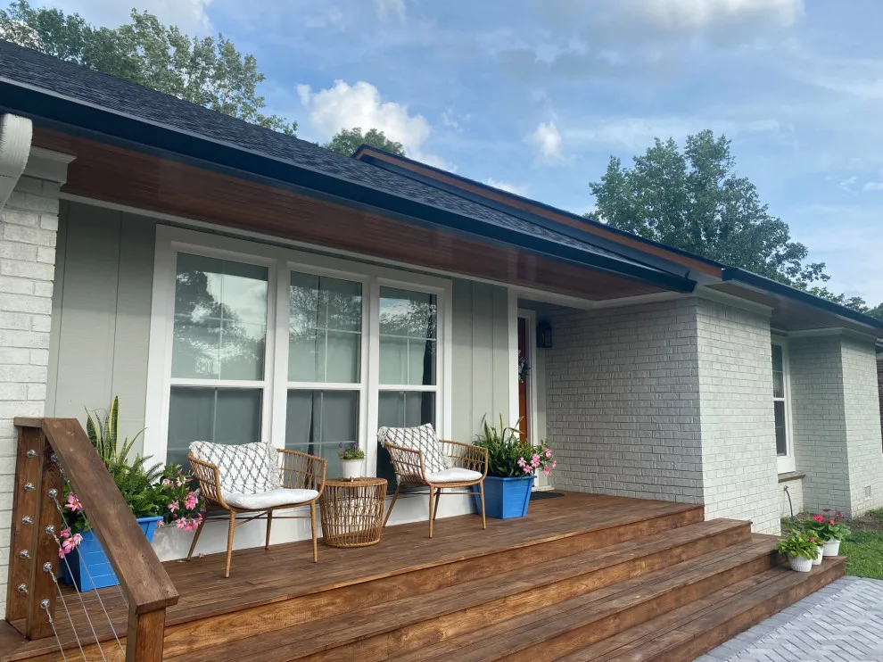 Sassafras Cladding & Black Locust Patio – Mount Pleasant, SC by Robi Decking - Photo 7