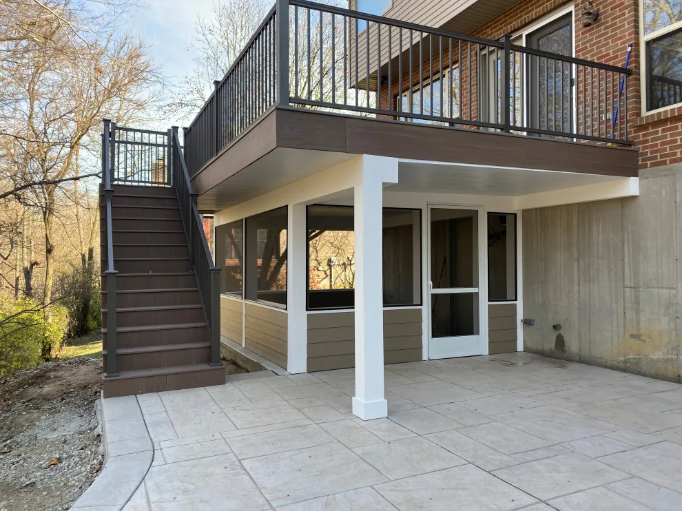 Screened Patio with Schunk Deck by Comfort Zones By Design LLC - Photo 22