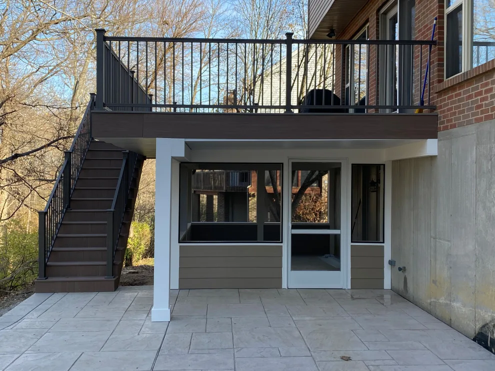 Screened Patio with Schunk Deck by Comfort Zones By Design LLC - Photo 21