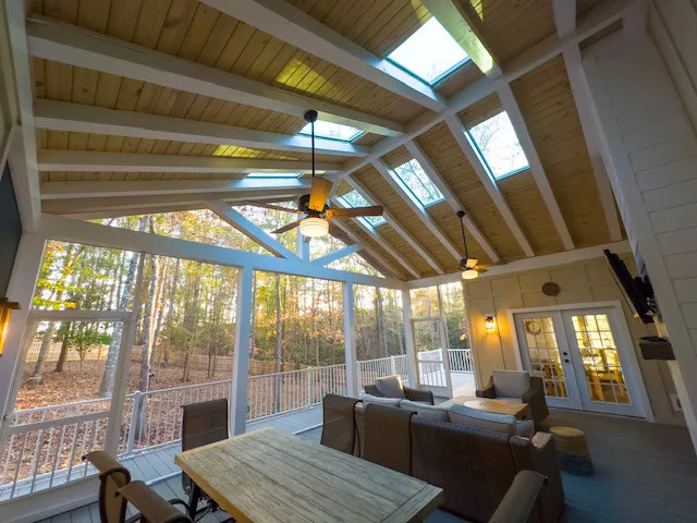 Cedar Pergola Screen Porch Extension by Myers Contracting Services LLC - Photo 5