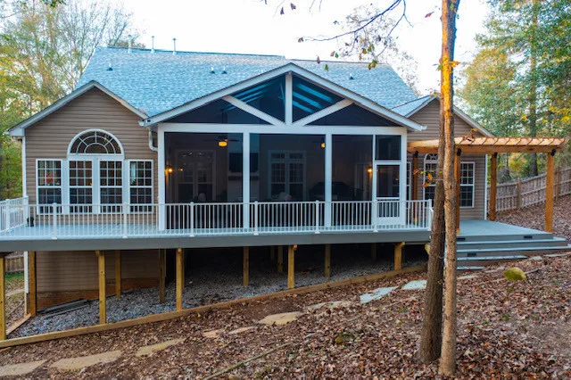 Cedar Pergola Screen Porch Extension by Myers Contracting Services LLC - Photo 4