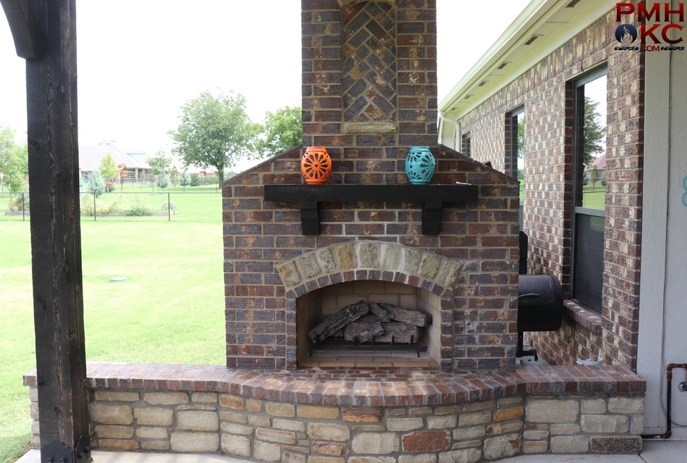 Outdoor Fireplaces by PMH Construction LLC. - Photo 14