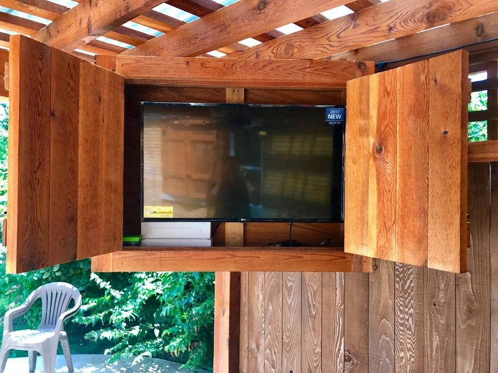 Cedar TV Cabinets by PMH Construction LLC. - Photo 6