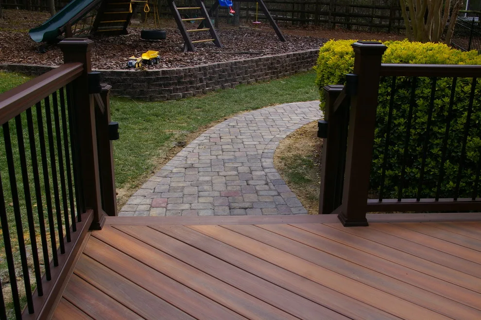 Stone Fireplace Screen Porch by Deckscapes Inc - Photo 7