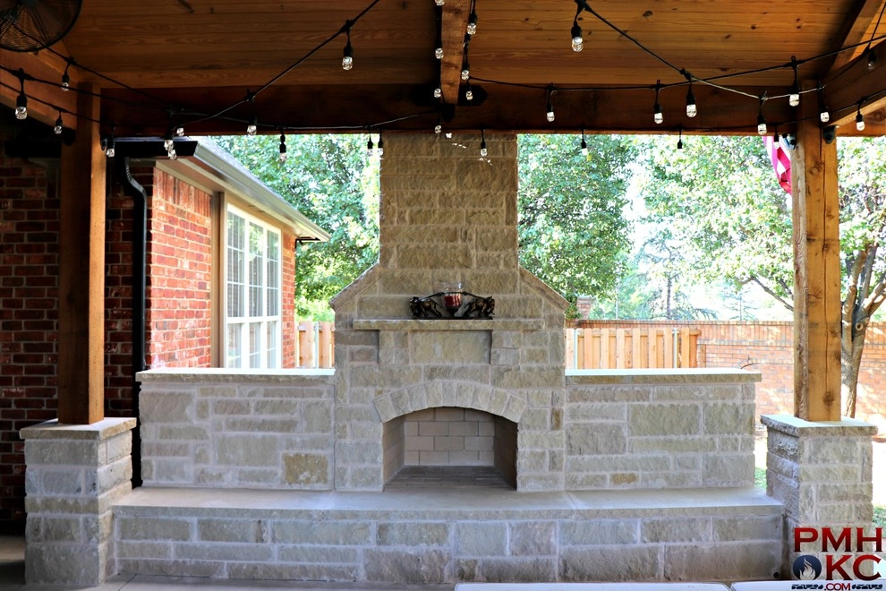 Outdoor Fireplaces by PMH Construction LLC. - Photo 31