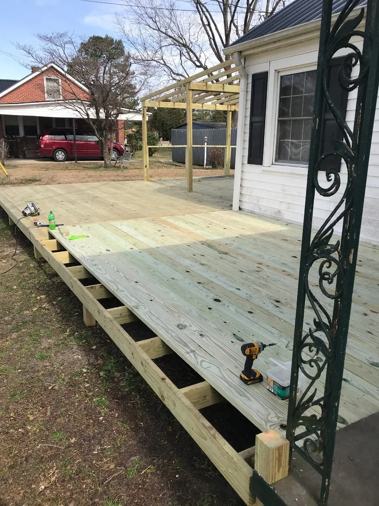 Enclosed porch and deck by Narron Woodworks - Photo 5