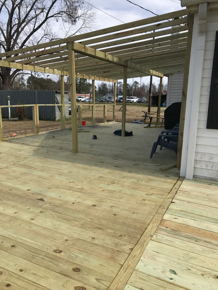 Enclosed porch and deck by Narron Woodworks - Photo 4