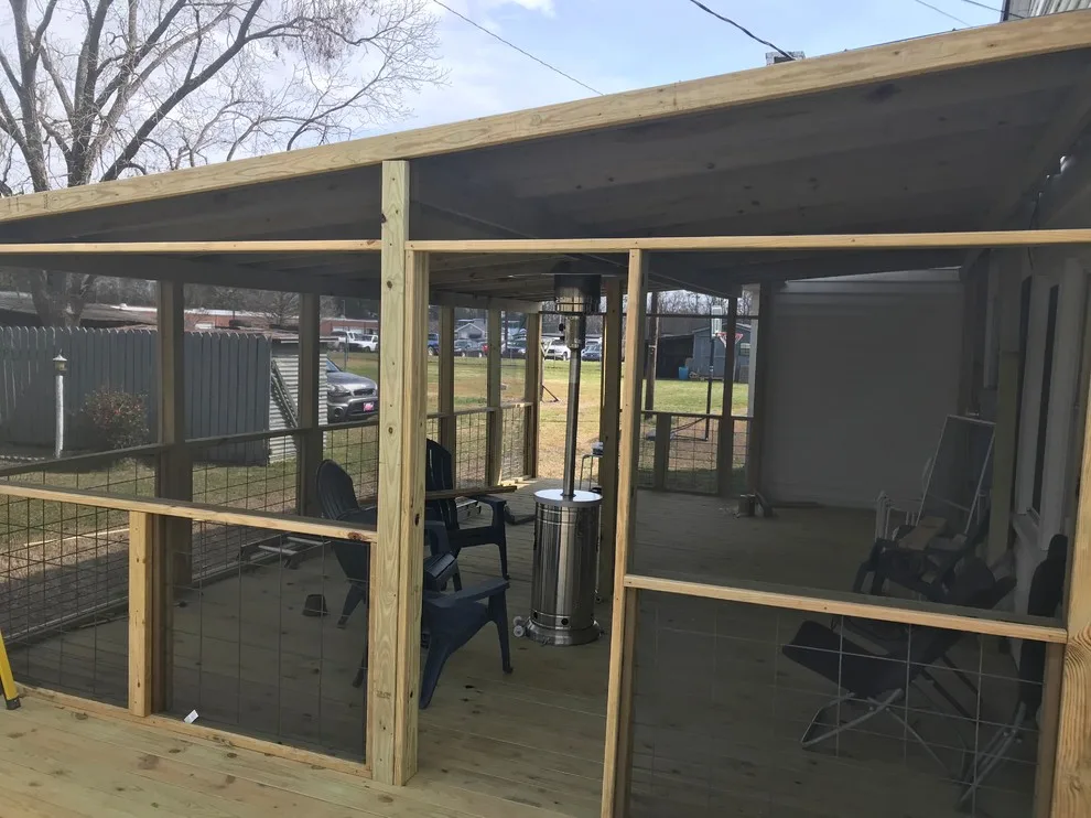 Enclosed porch and deck by Narron Woodworks - Photo 8