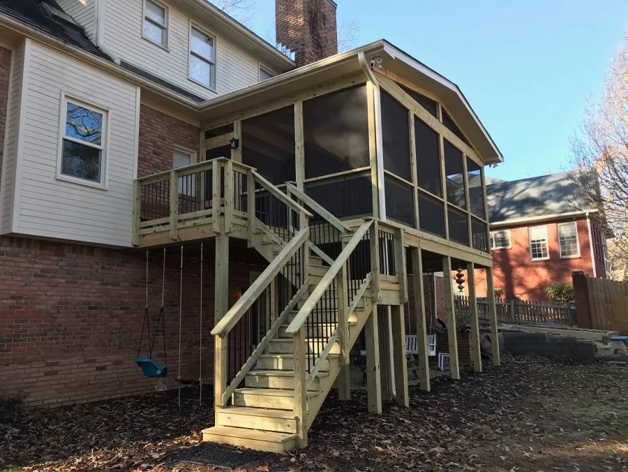 North Highlands Screened Porch and Deck Project by Archadeck Of Birmingham - Photo 2