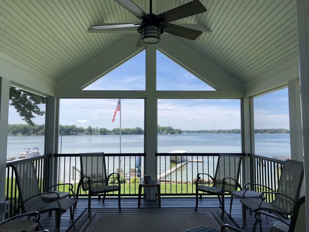 Gun Lake Screenroom Extension and Deck by Mulder Construction Group - Photo 5