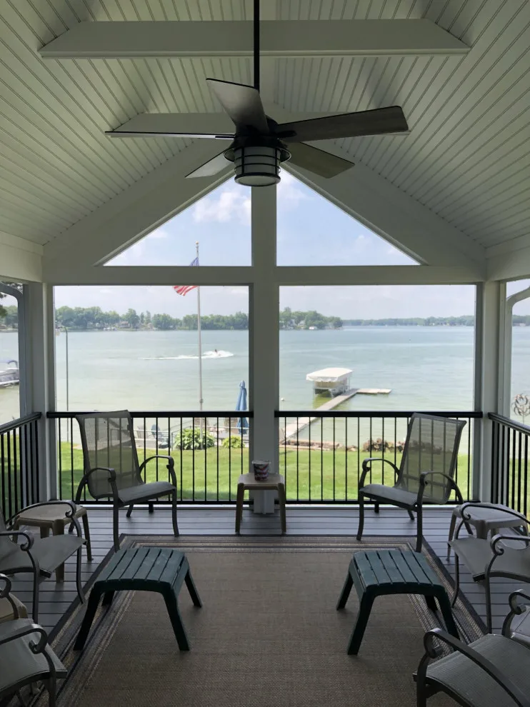 Gun Lake Screenroom Extension and Deck by Mulder Construction Group - Photo 8