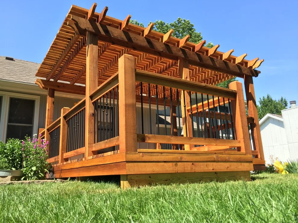 Cedar Deck with Pergola Installation by The Deck Pro - Photo 8