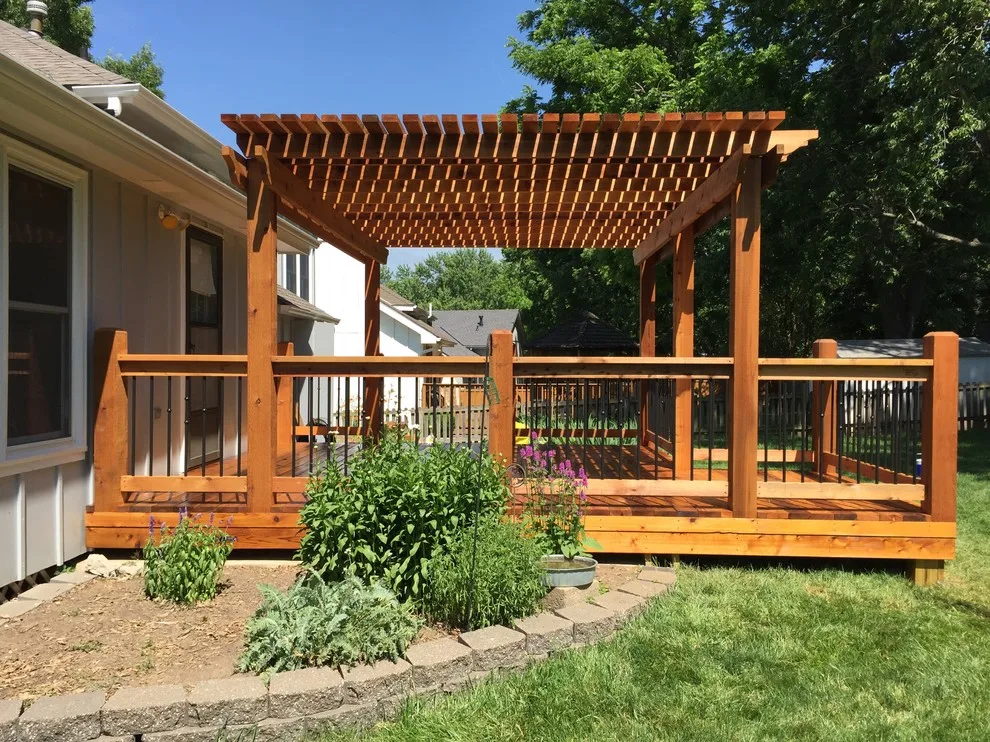 Cedar Deck with Pergola Installation by The Deck Pro - Photo 5