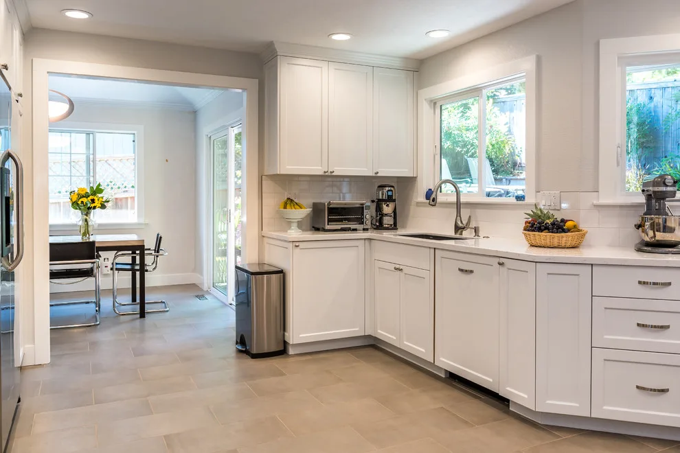 Sebastopol, Modern White-on-White Kitchen by Design By Dean Construction - Photo 12