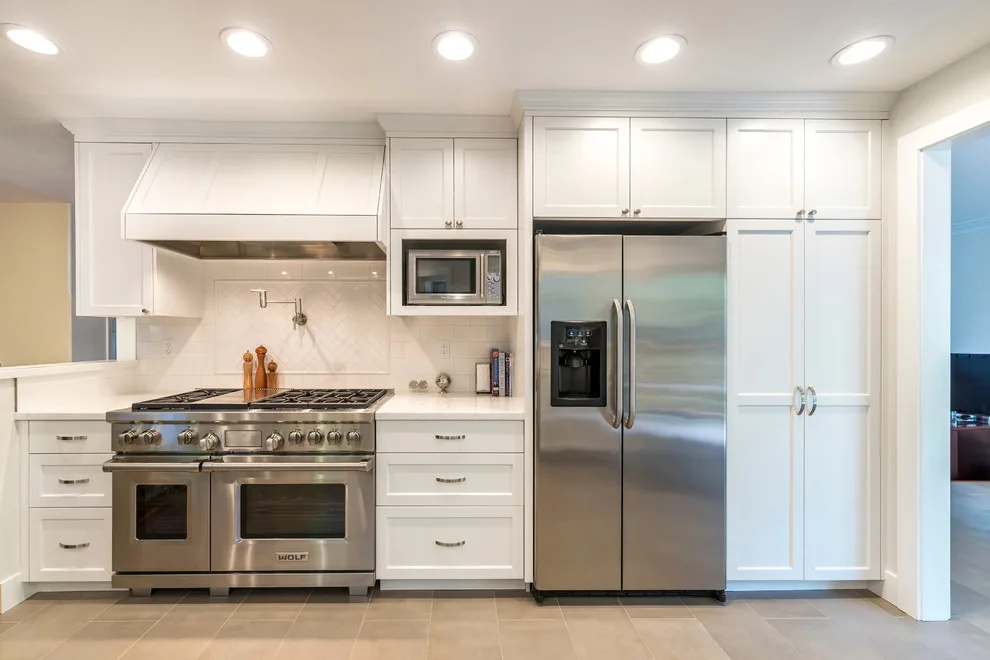 Sebastopol, Modern White-on-White Kitchen by Design By Dean Construction - Photo 3