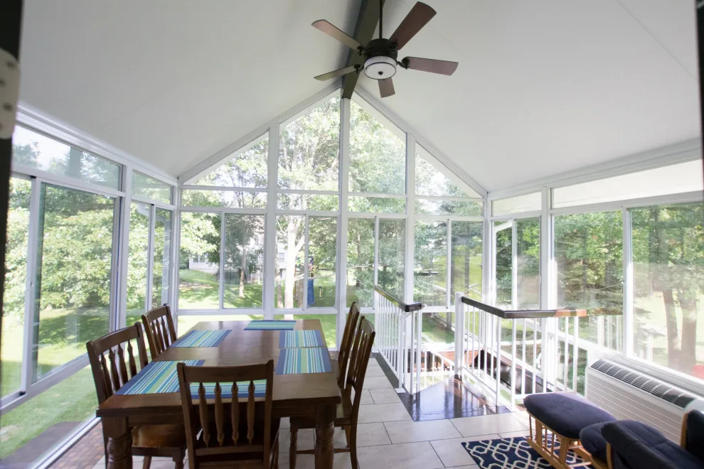 Two-Story Sunroom Extension by Mulder Construction Group - Photo 2