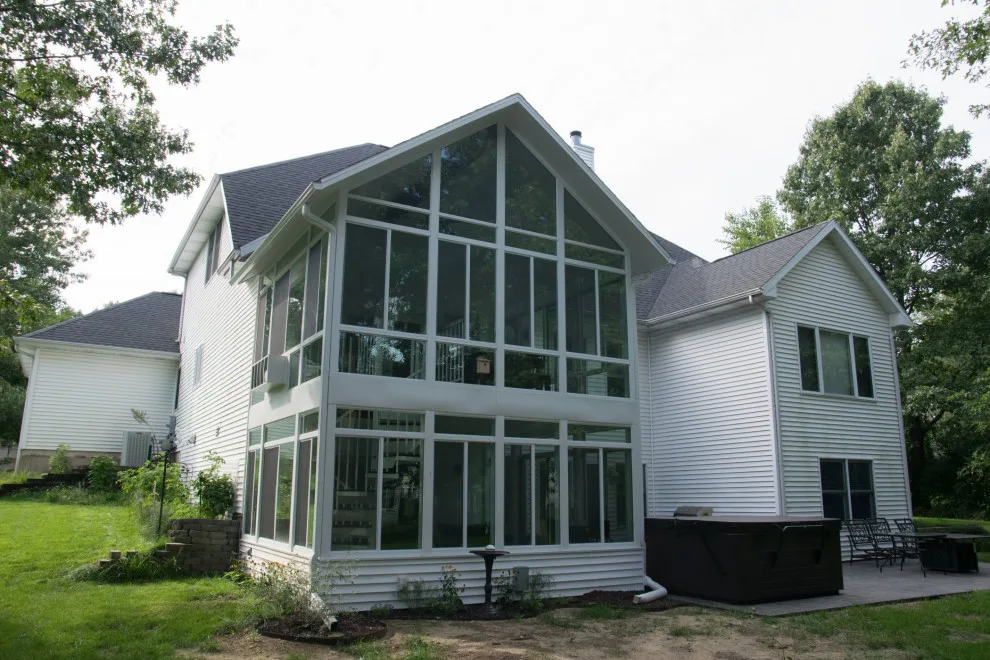 Two-Story Sunroom Extension by Mulder Construction Group - Photo 5