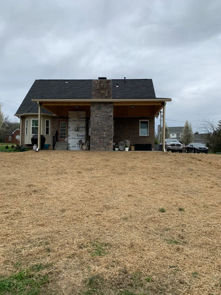 Patio with Fireplace and Shed Roof by Epoch Construction LLC - Photo 5
