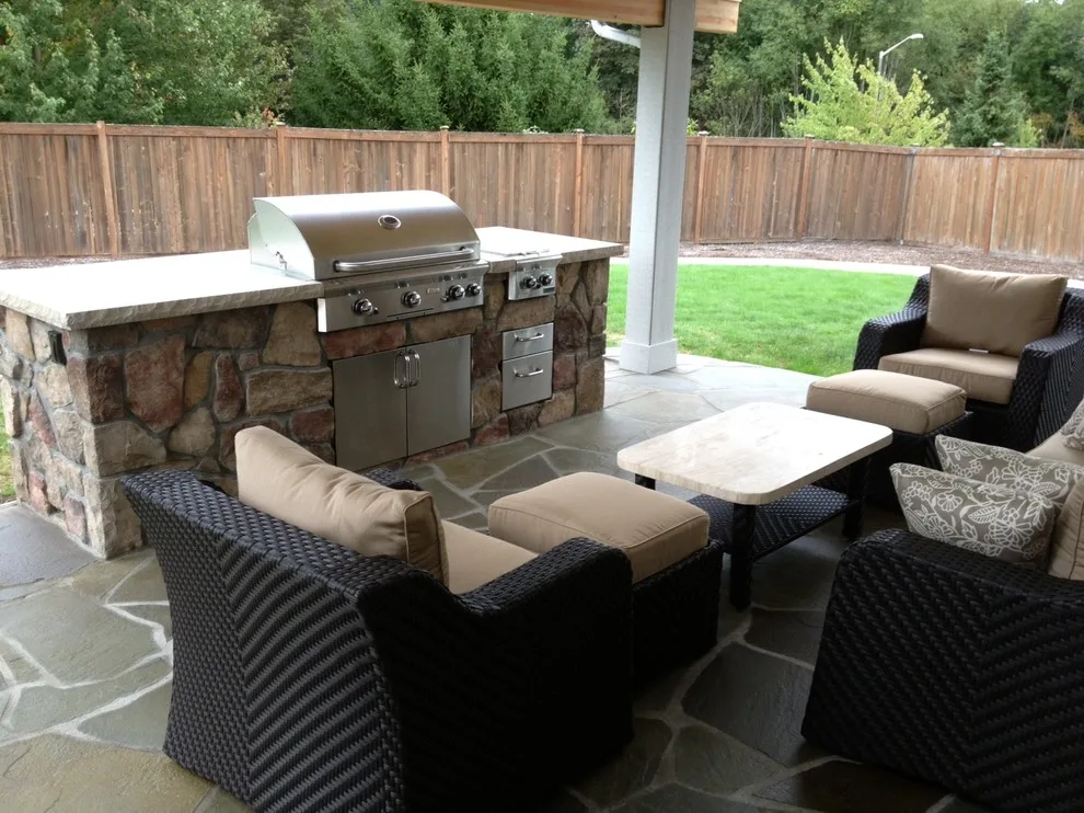 Shed Roof and Barbecue by PCF Construction Group - Photo 6