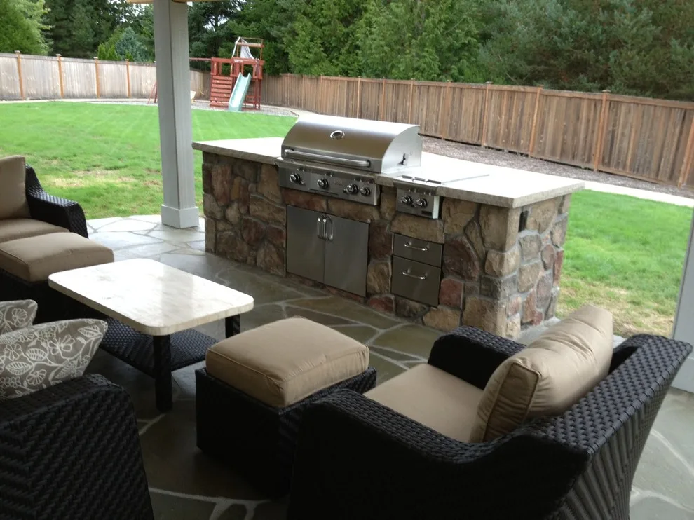 Shed Roof and Barbecue by PCF Construction Group - Photo 5