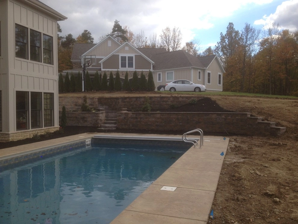 Tiered Structural Retaining Walls and Staircase by Pony Lawncare And Landscaping - Photo 16