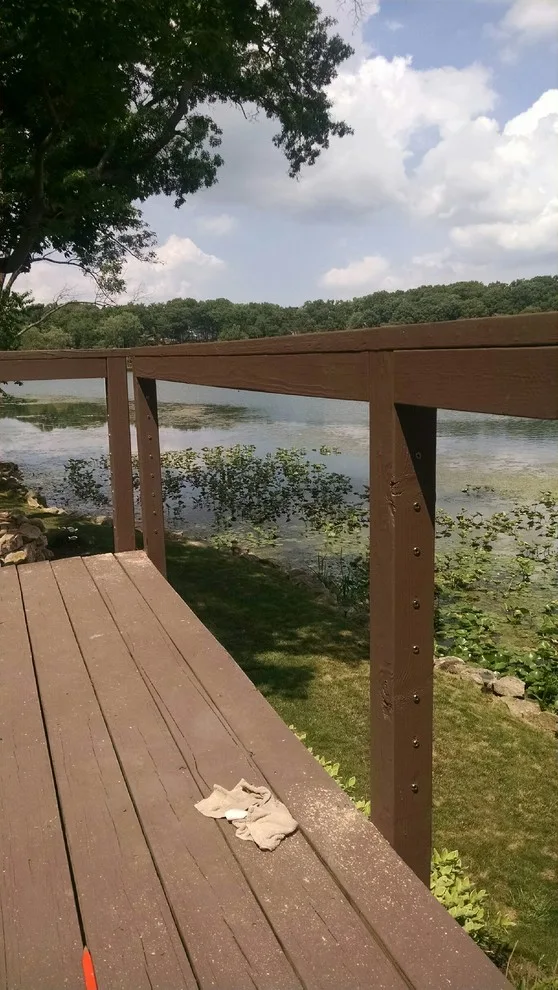 Silver Lake Ohio Lake House Deck Renovation - Cable Railing by LUX Materials - Photo 4