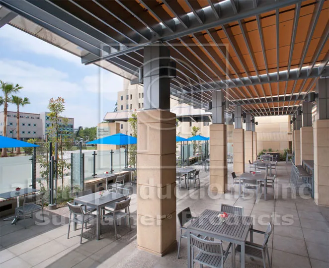 Retractable Awning for Horizontal or Angled Pergola Applications by Alpha Productions, Inc. - Photo 3