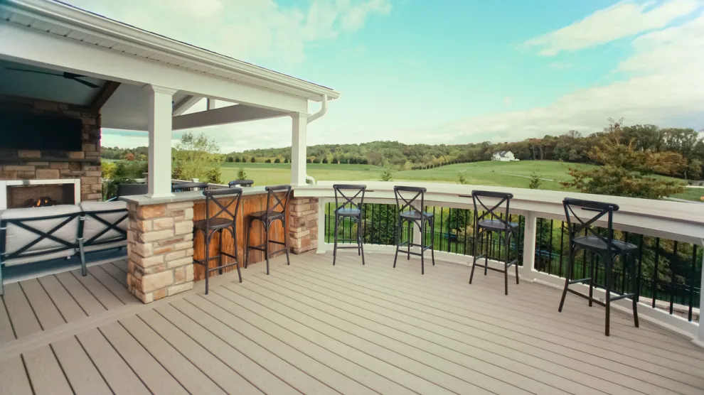 Slate Gray - Harvest Series - Downington, PA by TimberTech - Photo 3