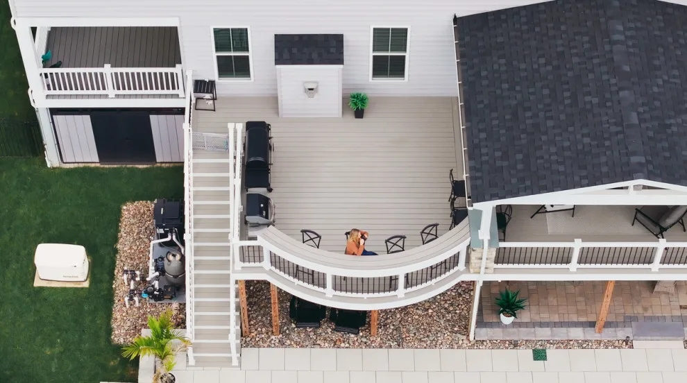 Slate Gray - Harvest Series - Downington, PA by TimberTech - Photo 2