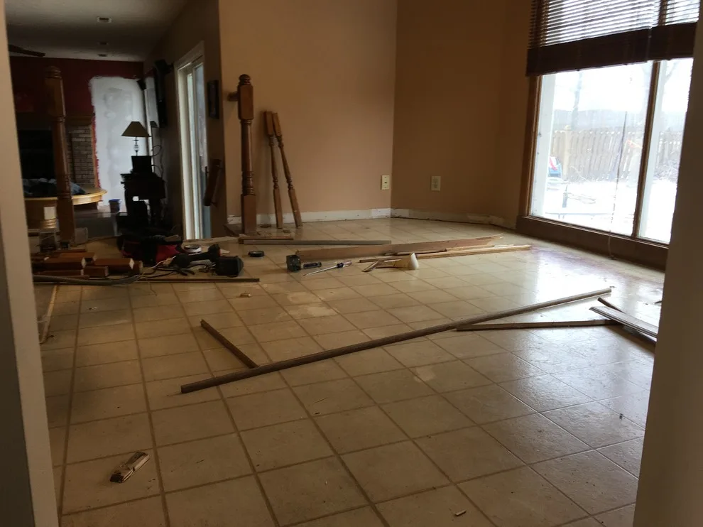 Large Format Ungauged Slate Tile with 12”x24” Plank Pattern by Sterling Pride Construction LLC - Photo 6