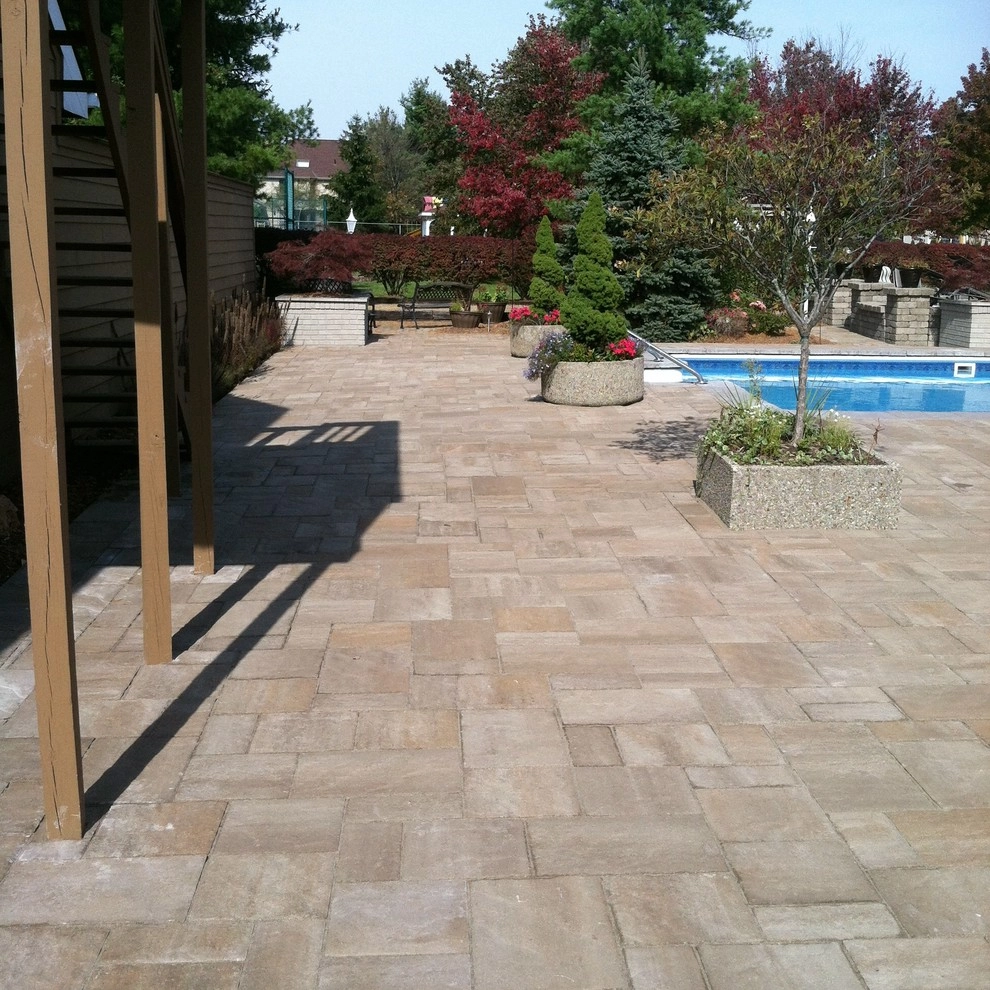 Paver Driveway and Pool by Pony Lawncare And Landscaping - Photo 7