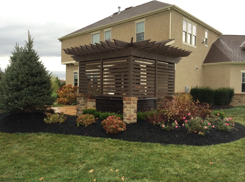 Arbor Screen for Hot Tub by Pony Lawncare And Landscaping - Photo 3