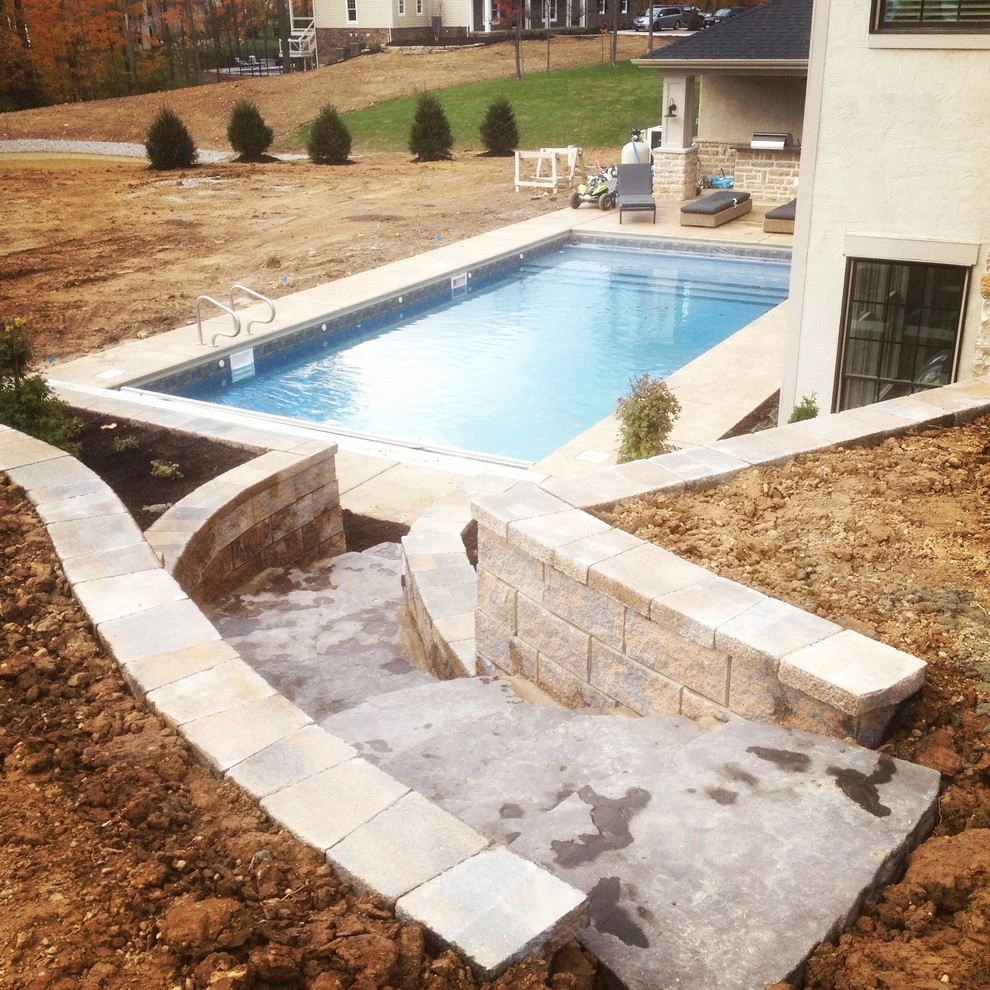 Tiered Structural Retaining Walls and Staircase by Pony Lawncare And Landscaping - Photo 5