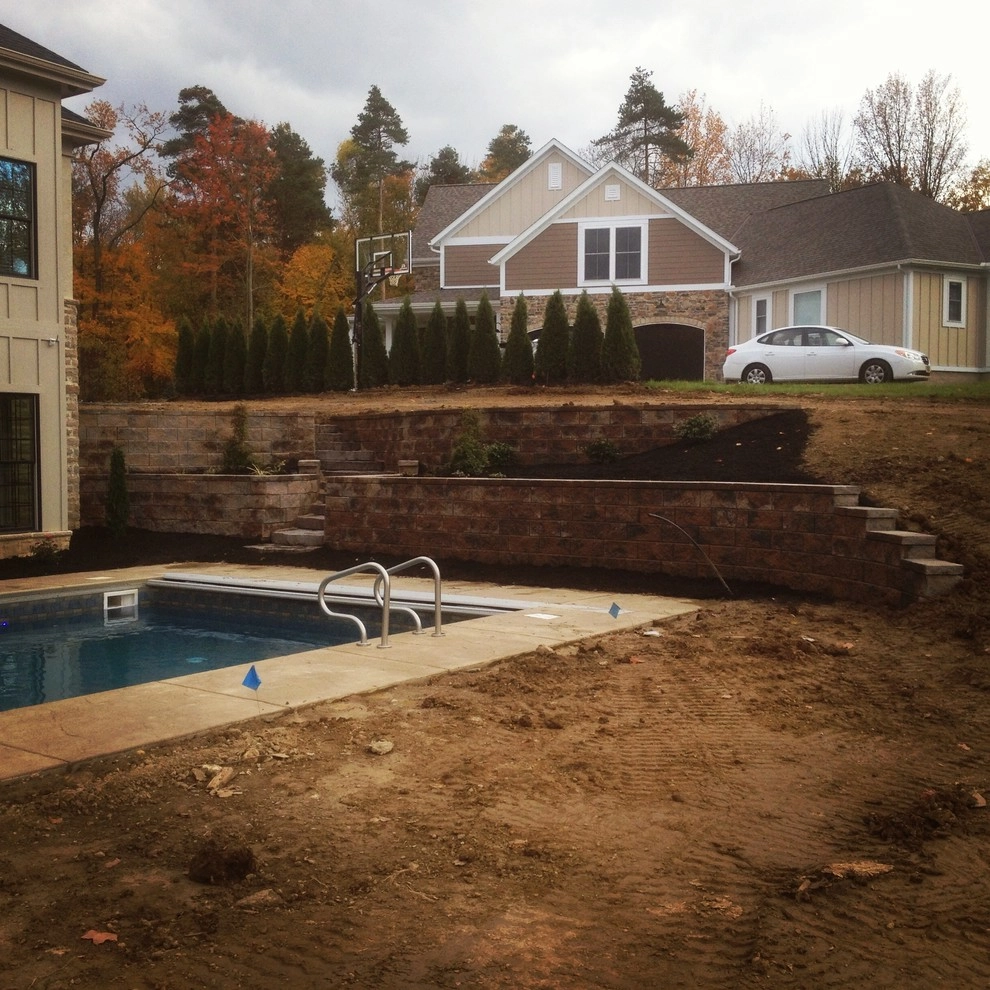 Tiered Structural Retaining Walls and Staircase by Pony Lawncare And Landscaping - Photo 12