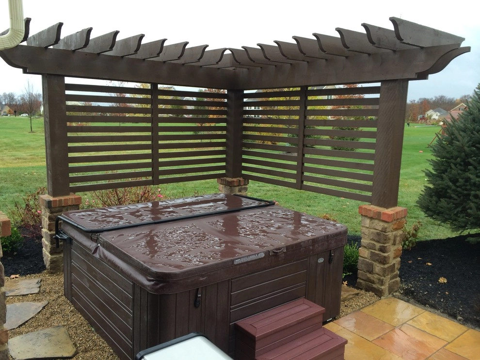 Arbor Screen for Hot Tub by Pony Lawncare And Landscaping - Photo 4