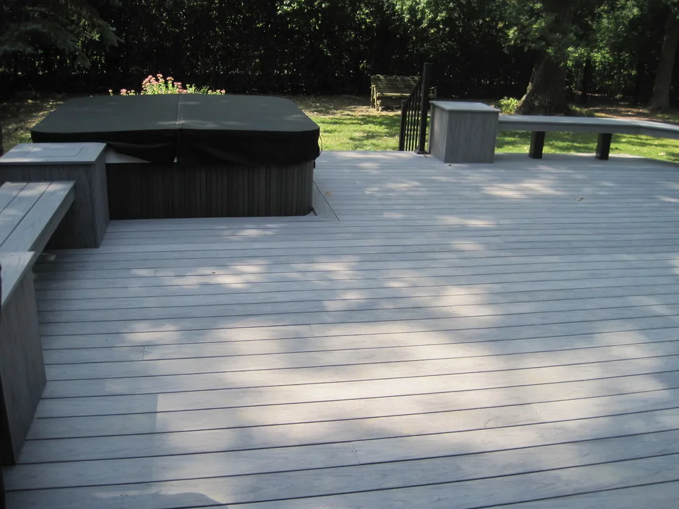 Deerfield Composite Deck with Spa by Deckorators by Unique Deck Builders - Photo 2