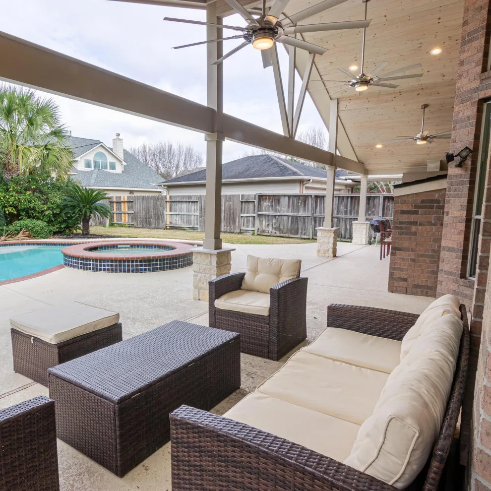Inviting and Roomy Patio Renovation by Houston Home Improvement - Photo 7