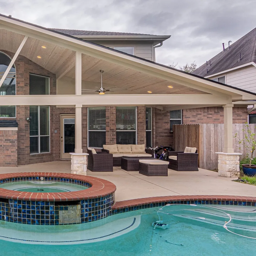 Inviting and Roomy Patio Renovation by Houston Home Improvement - Photo 4