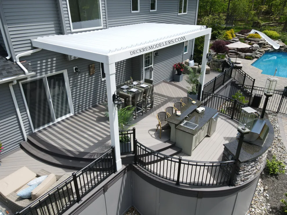 New Jersey Backyard Transformation in Sparta by Deck Remodelers.com - Photo 4