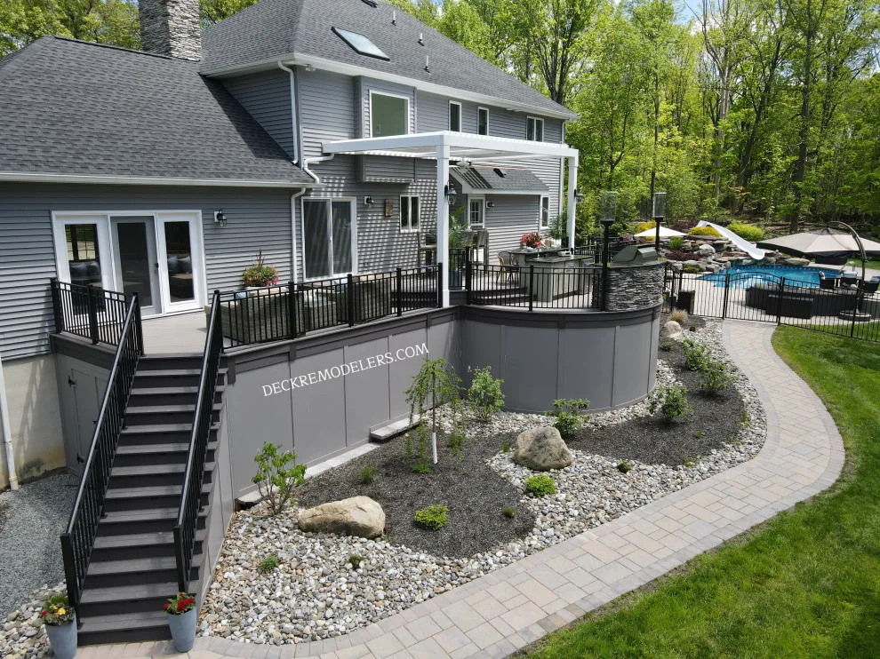 New Jersey Backyard Transformation in Sparta by Deck Remodelers.com - Photo 5