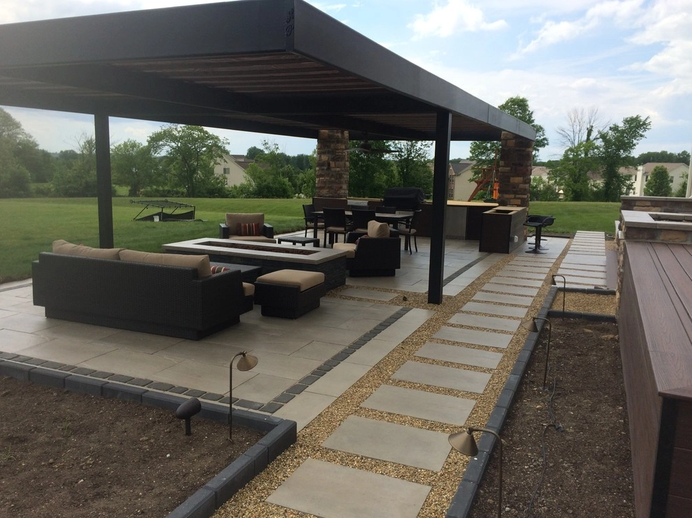 Contemporary Outdoor Living by Pony Lawncare And Landscaping - Photo 7