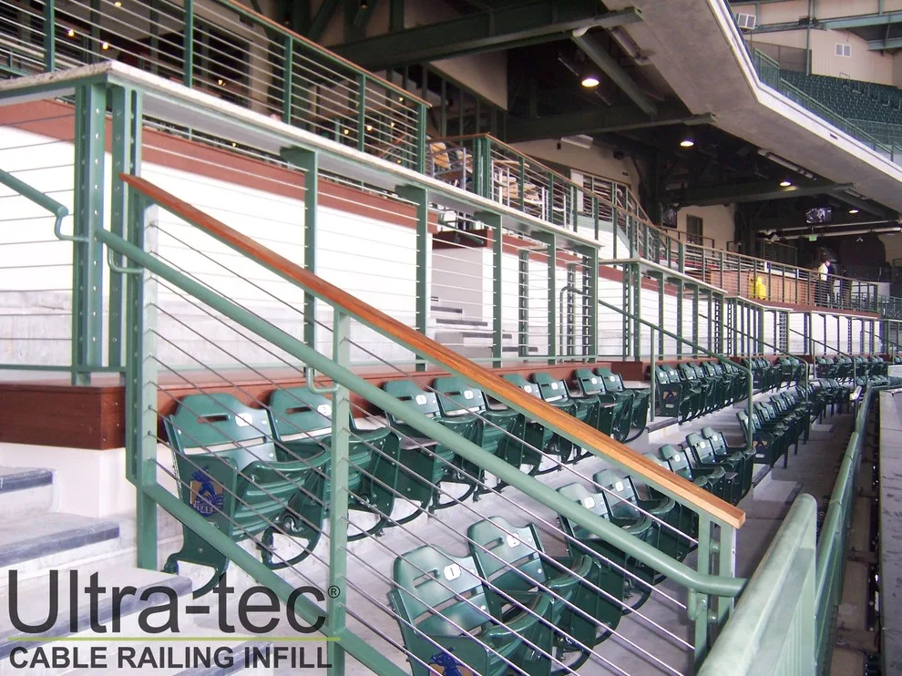 Cable Railing for Athletic Venues by Ultra-tec - Photo 9