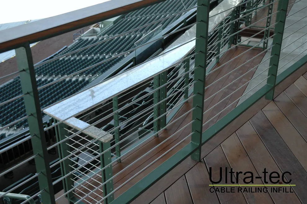 Cable Railing for Athletic Venues by Ultra-tec - Photo 2