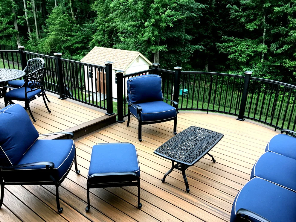 Steel deck framework with drainage system by Miles Deck Construction - Photo 5