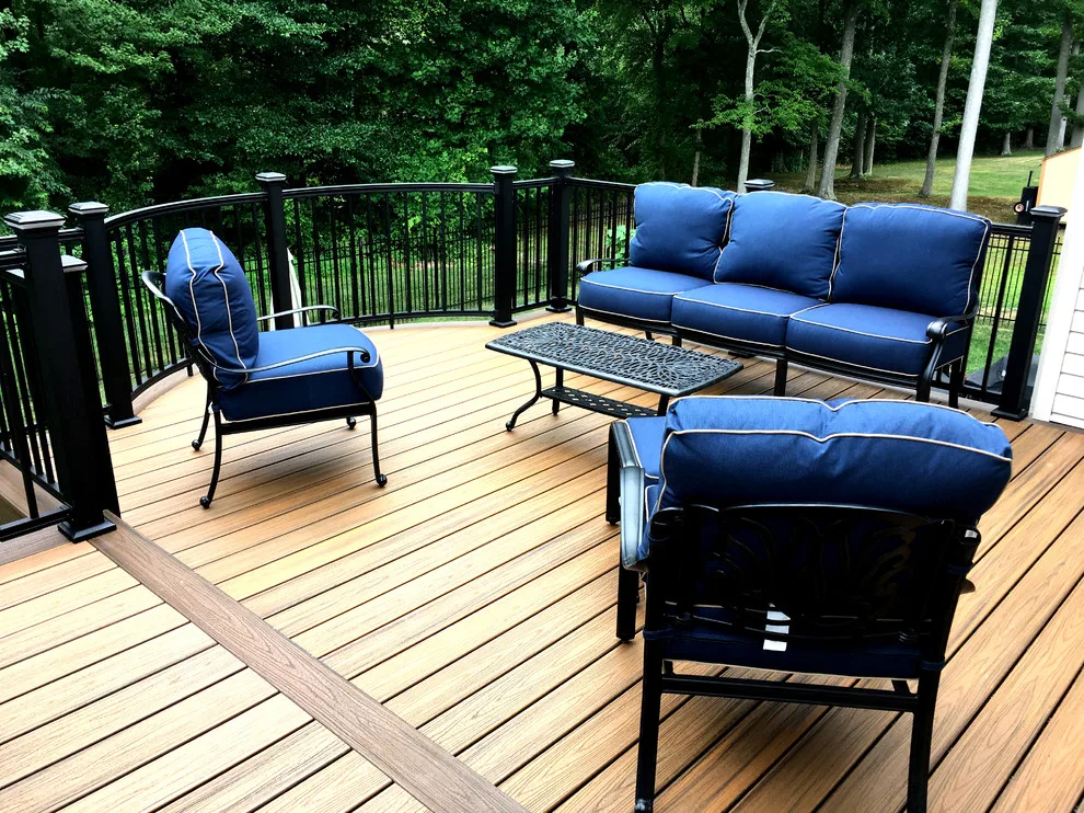 Steel deck framework with drainage system by Miles Deck Construction - Photo 7