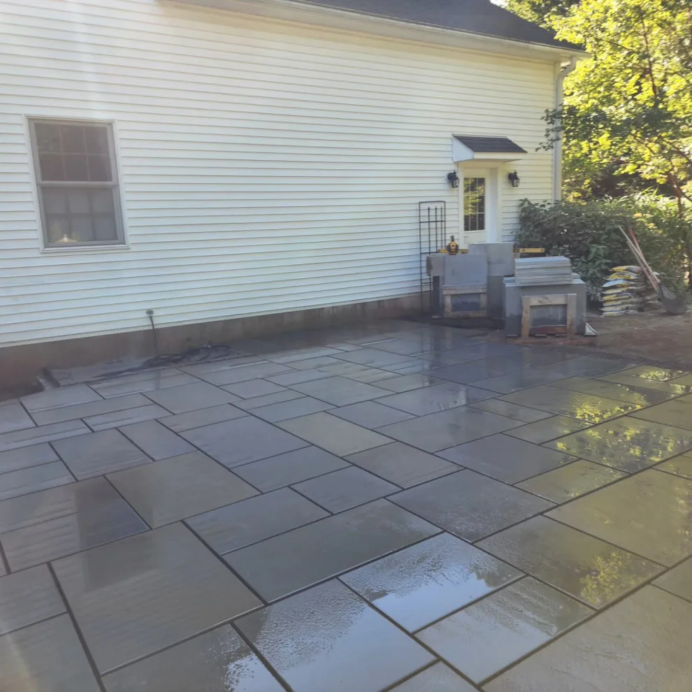 Stone Walkway and Stairway Project by Alby's Masonry, LLC. - Photo 5