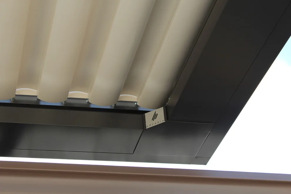 Subtle Arcadia Retractable Roof Patio Shade by Shade Outdoor Living Solutions - Photo 6