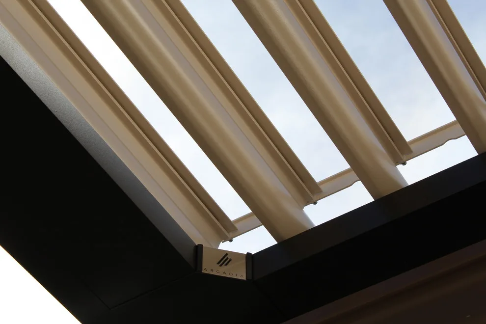 Subtle Arcadia Retractable Roof Patio Shade by Shade Outdoor Living Solutions - Photo 8