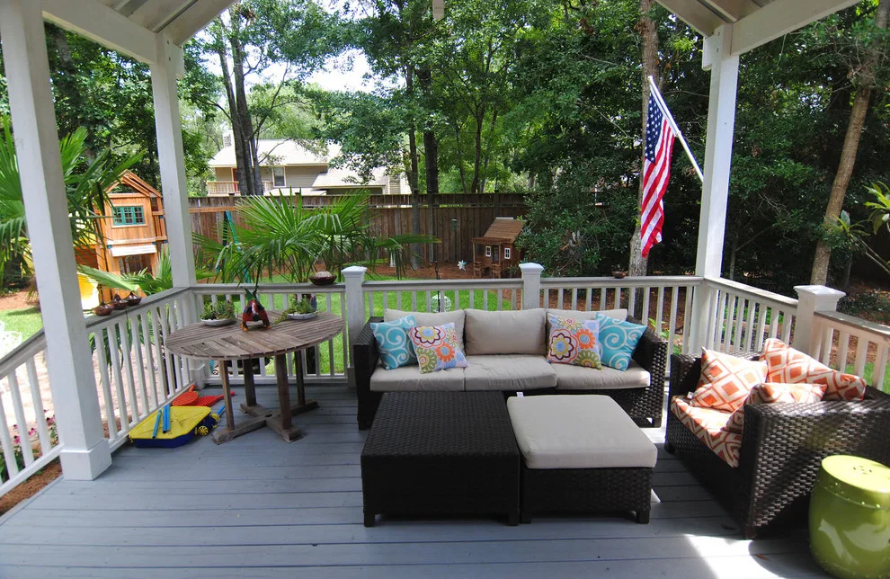 Coffered Outdoor Living Area by Deck Daddy's - Photo 5
